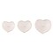 Transpac Dolomite Off-White Valentine's Day Heart Trinket Dish Set of 3, Decorative Objects, 5.75in, Indoor Use, Spot Clean